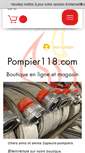 Mobile Screenshot of pompier118.com